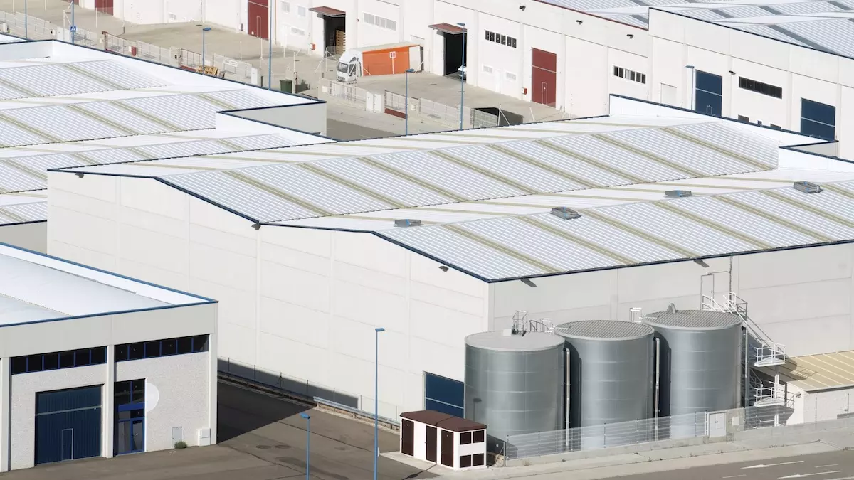 Industrial roofing in Rochester